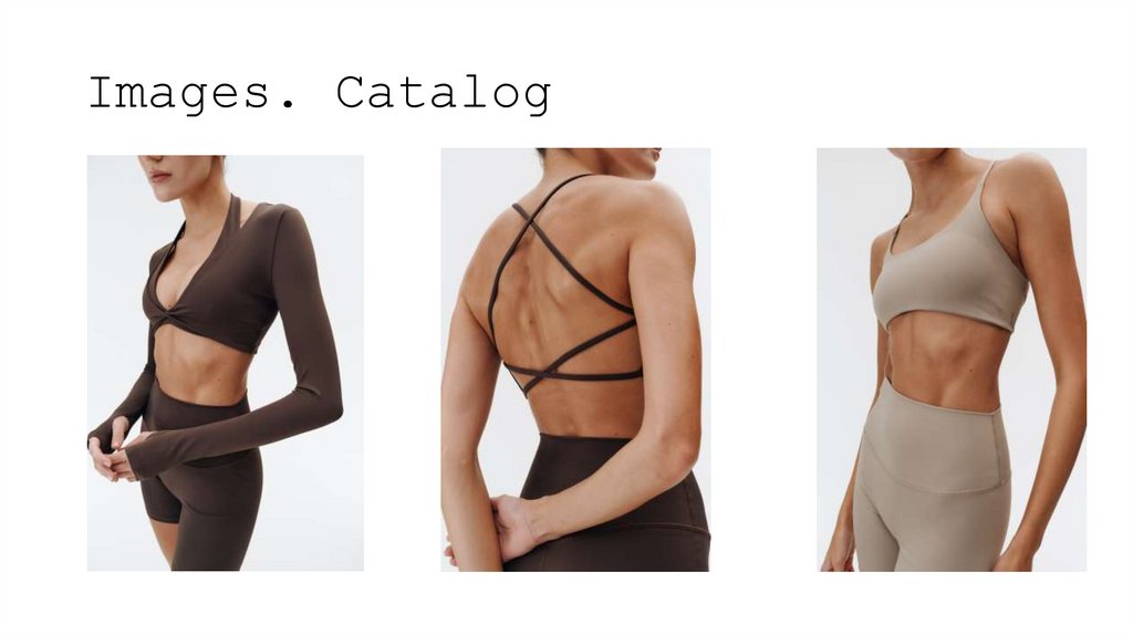 Images. Catalog
