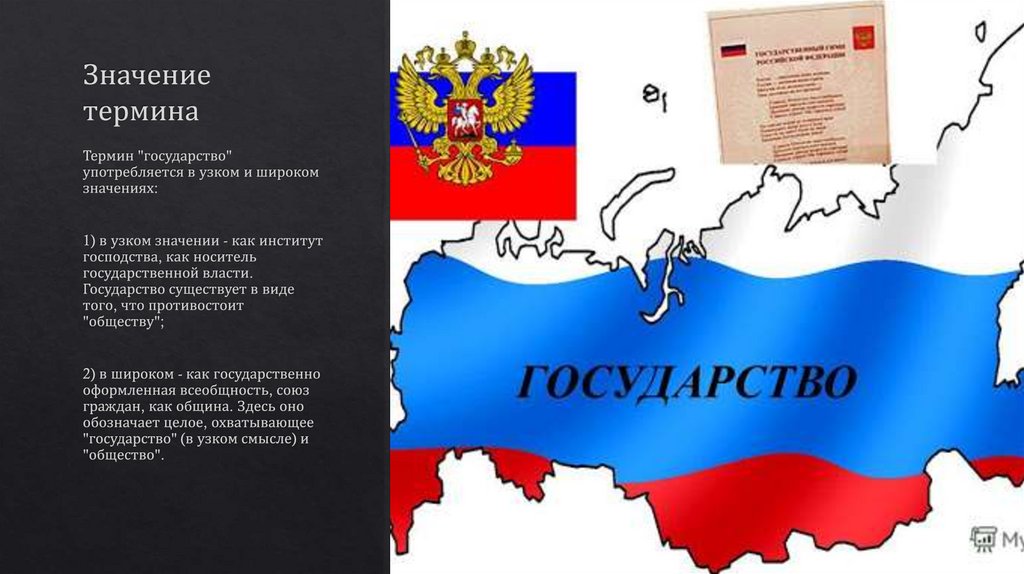 Значение термина