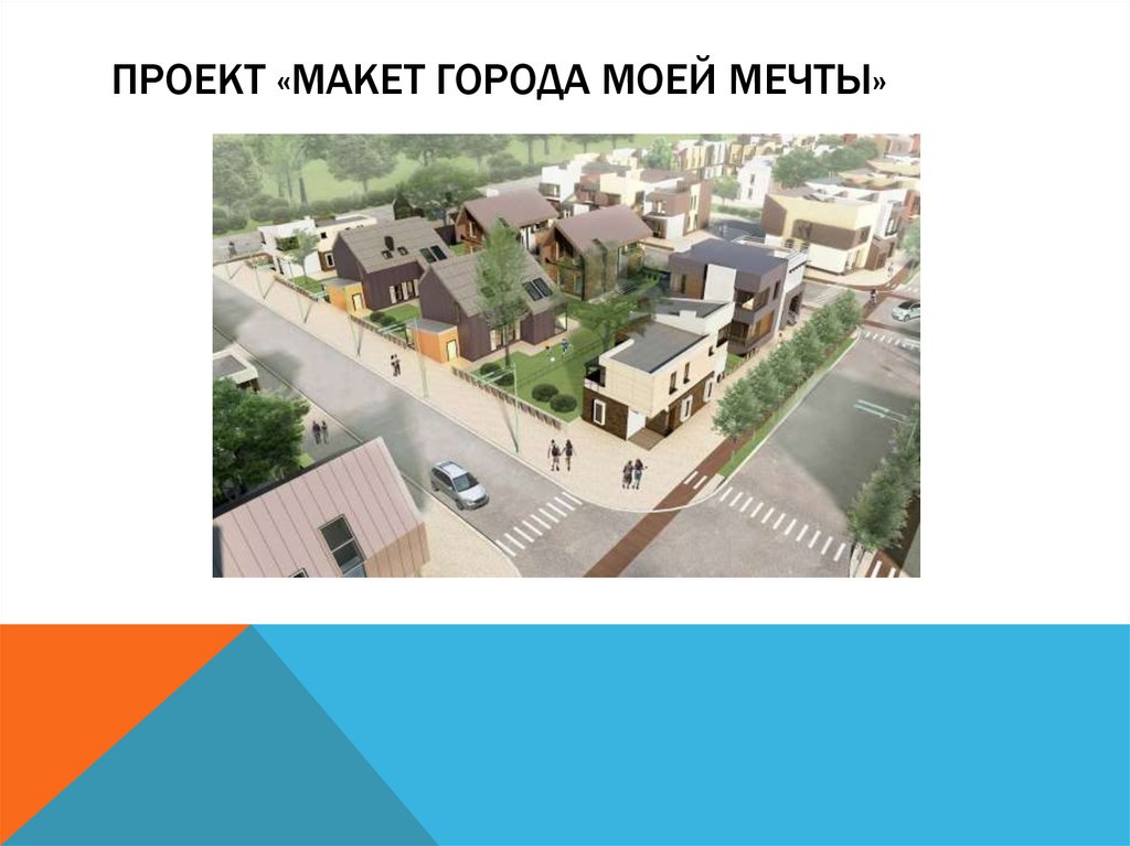 Проект «макет города моей мечты»