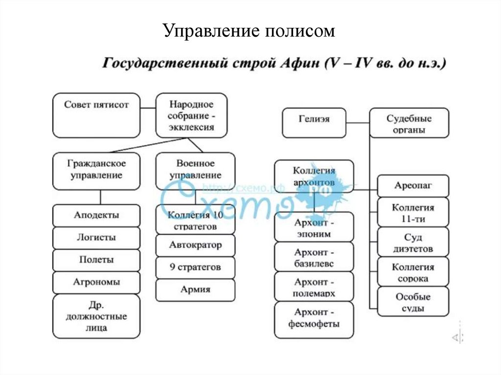 Управление полисом