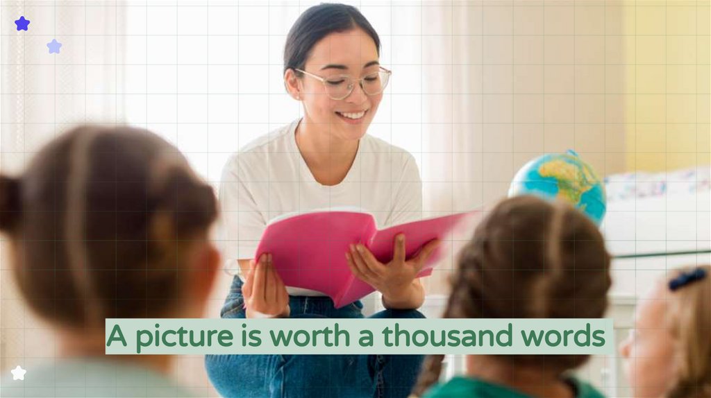 A picture is worth a thousand words