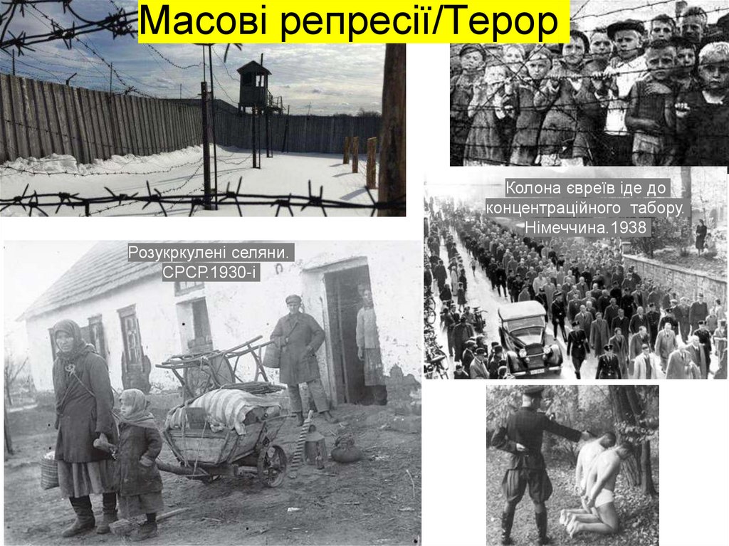 Масові репресії/Терор