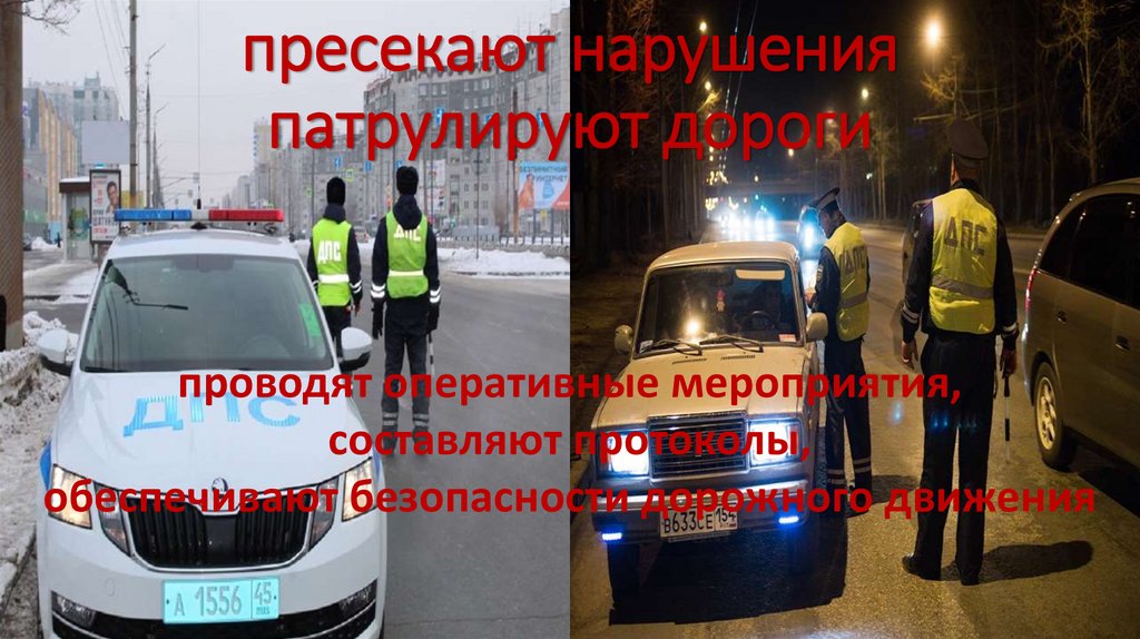 пресекают нарушения патрулируют дороги