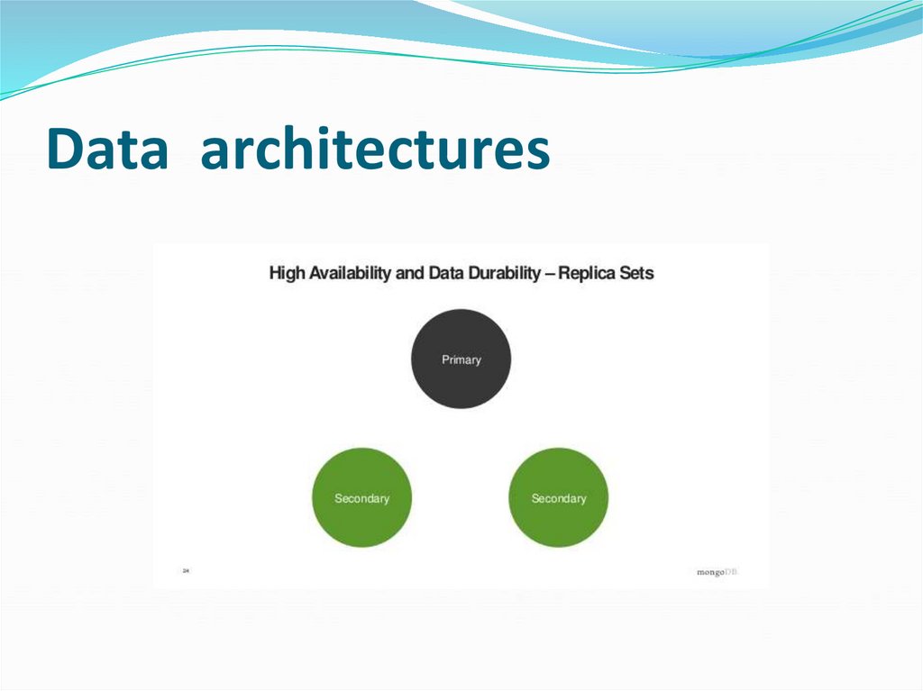 Data architectures