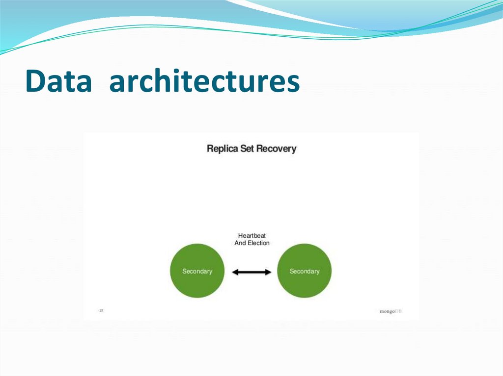 Data architectures