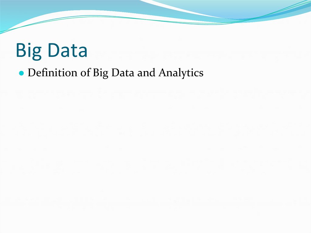 Big Data