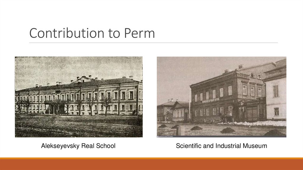 Contribution to Perm