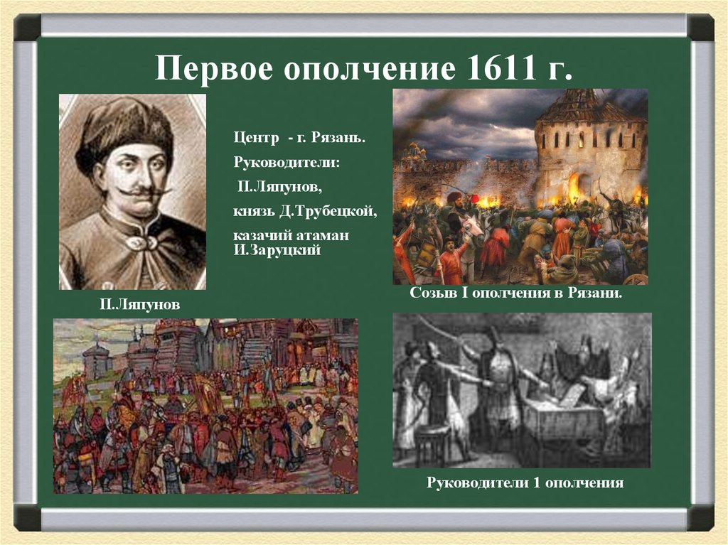 Первое ополчение 1611 г.