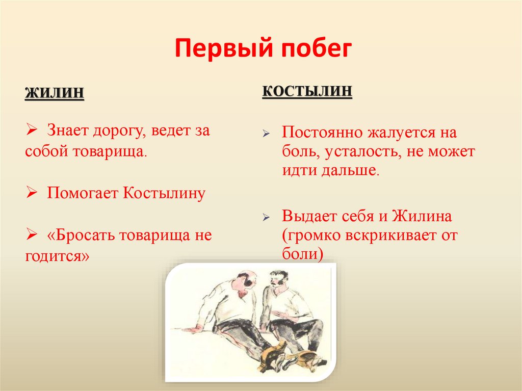 Первый побег