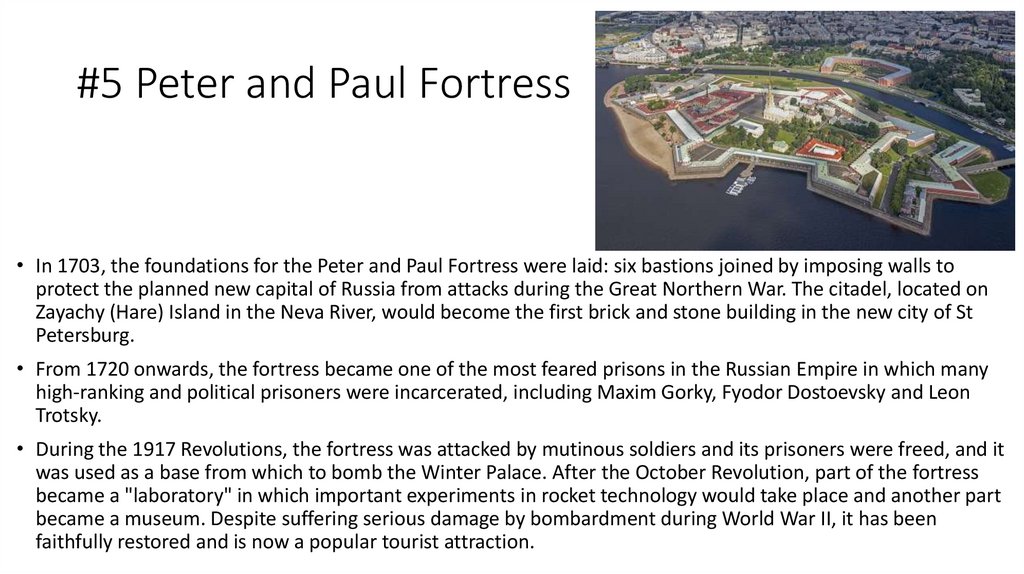 #5 Peter and Paul Fortress