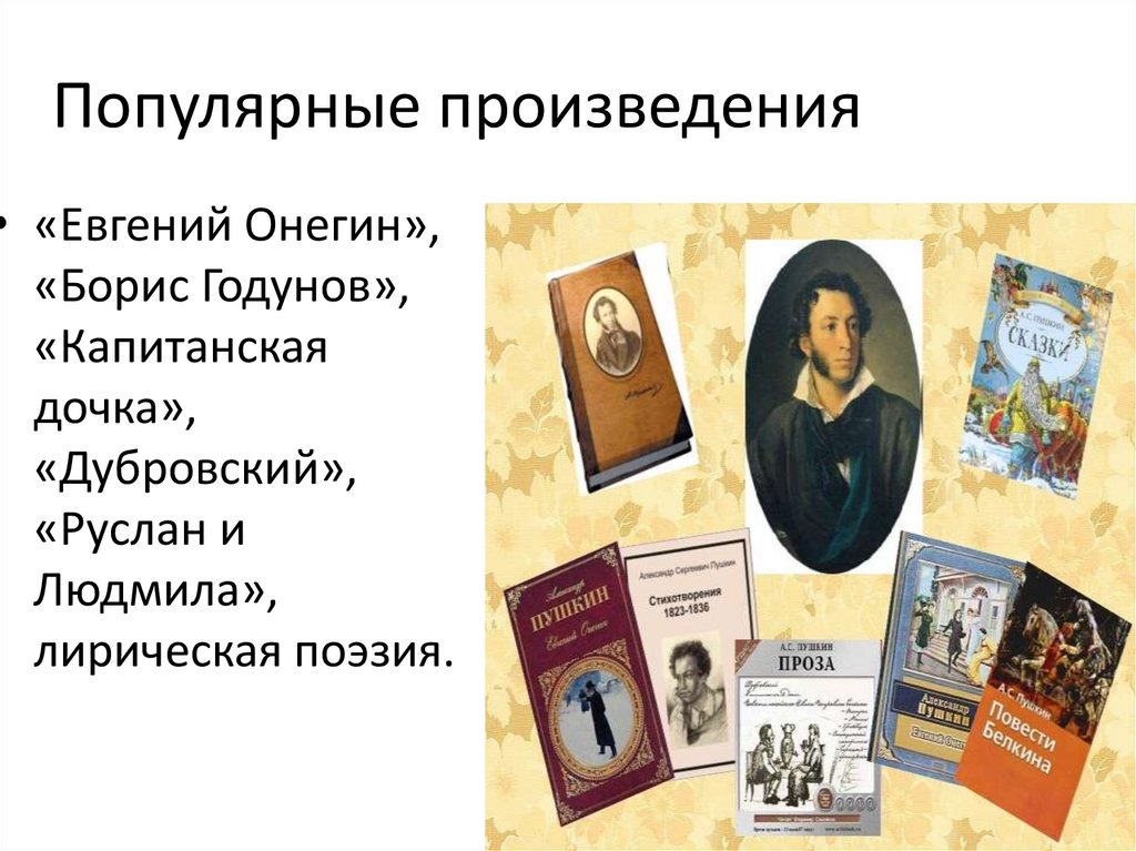 Популярные произведения