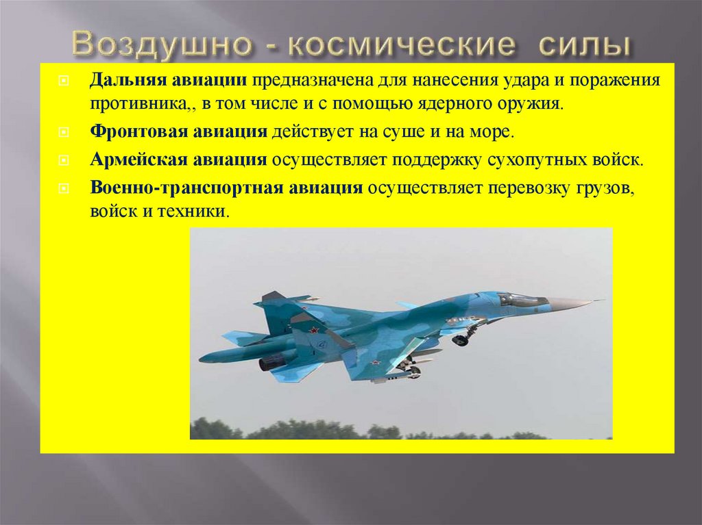 Воздушно - космические силы