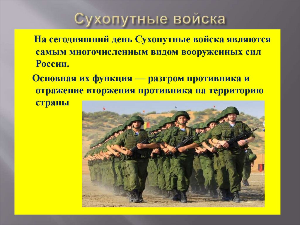 Сухопутные войска