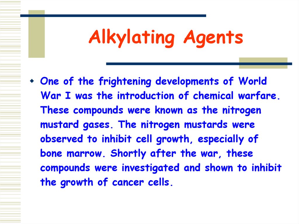 Alkylating Agents