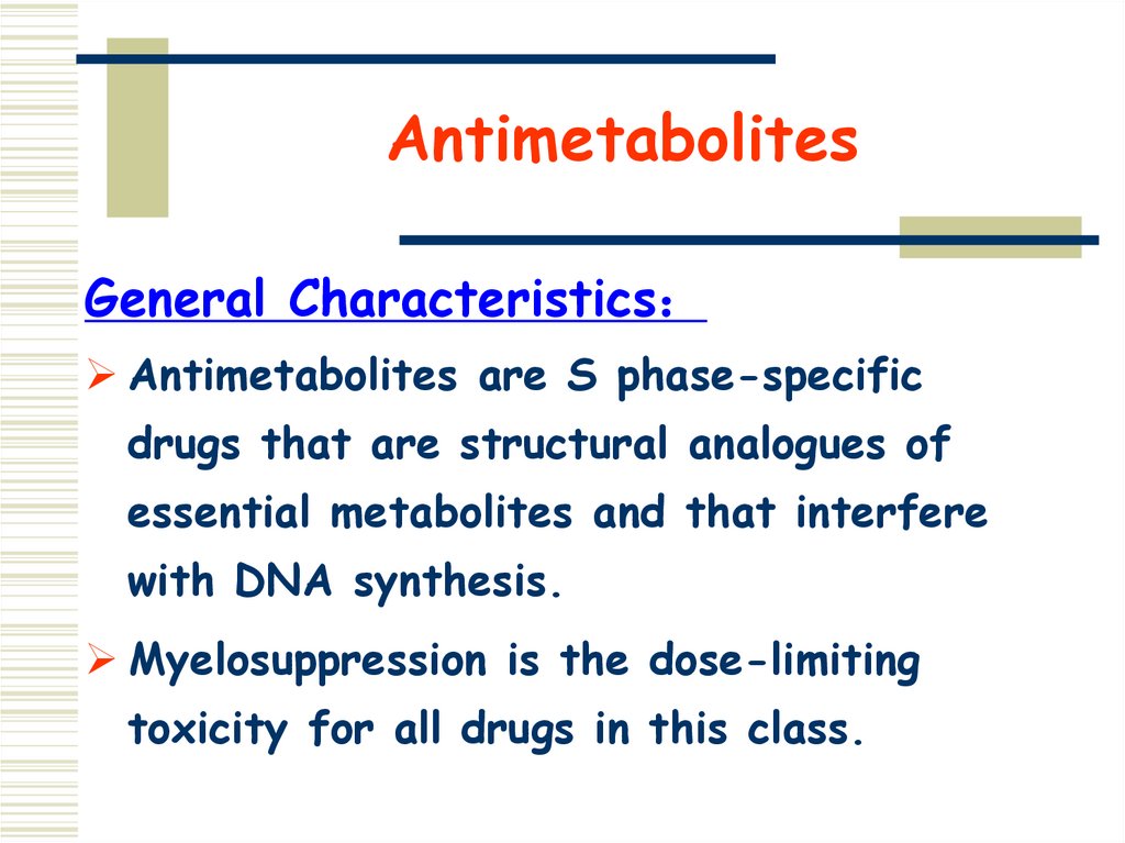 Antimetabolites
