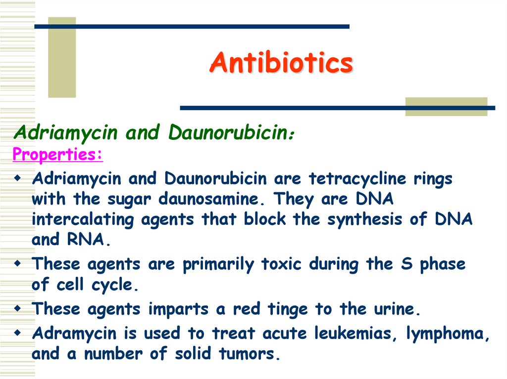 Antibiotics
