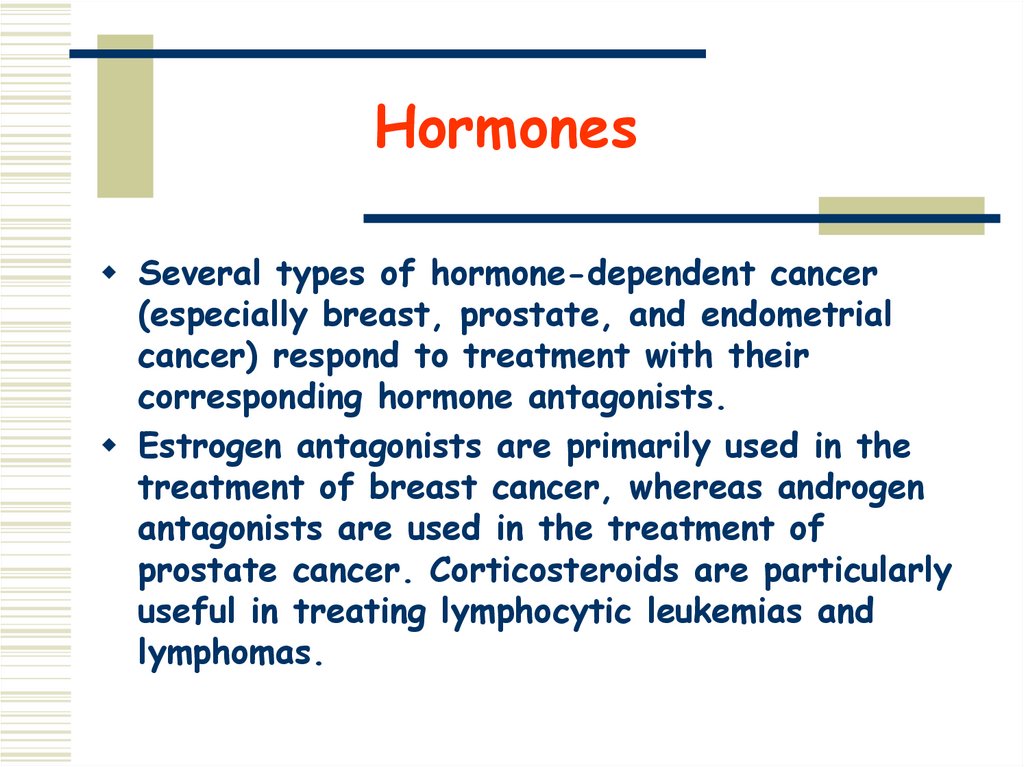 Hormones
