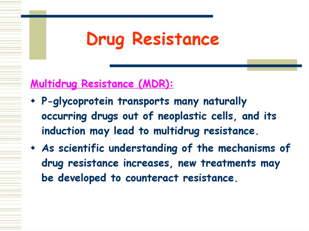 Drug Resistance