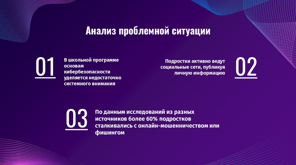 Анализ проблемной ситуации