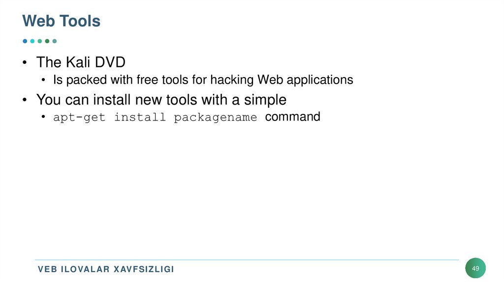Web Tools