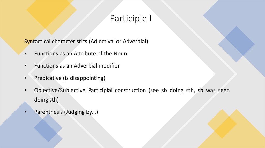 Participle I