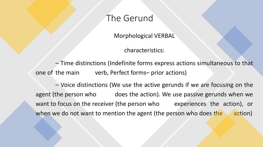 The Gerund