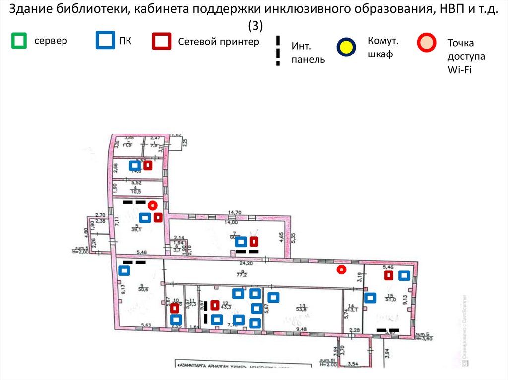 Здание библиотеки, кабинета поддержки инклюзивного образования, НВП и т.д. (3)