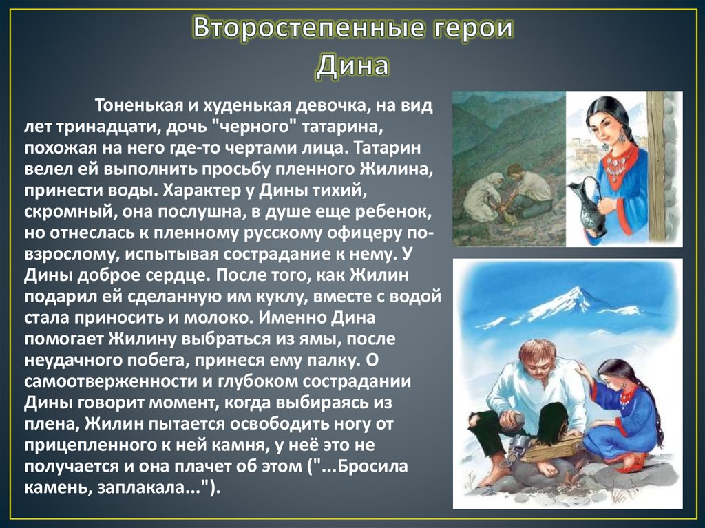 Второстепенные герои Дина