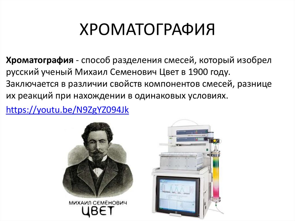 ХРОМАТОГРАФИЯ