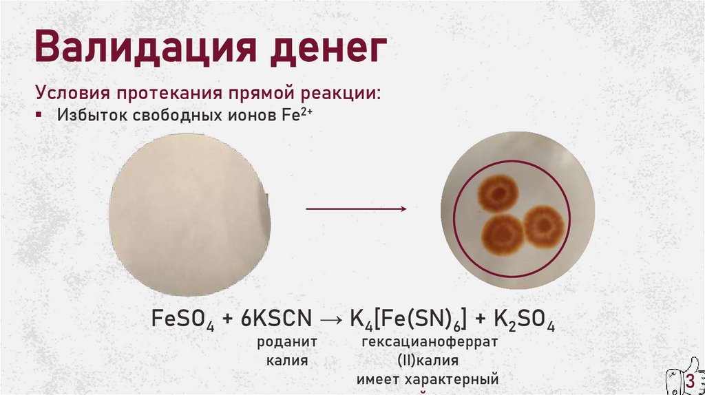 Валидация денег