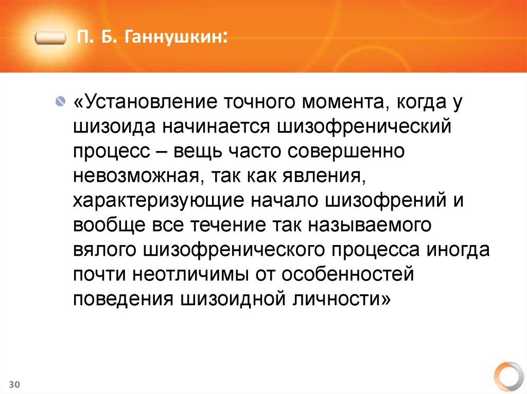 П. Б. Ганнушкин: