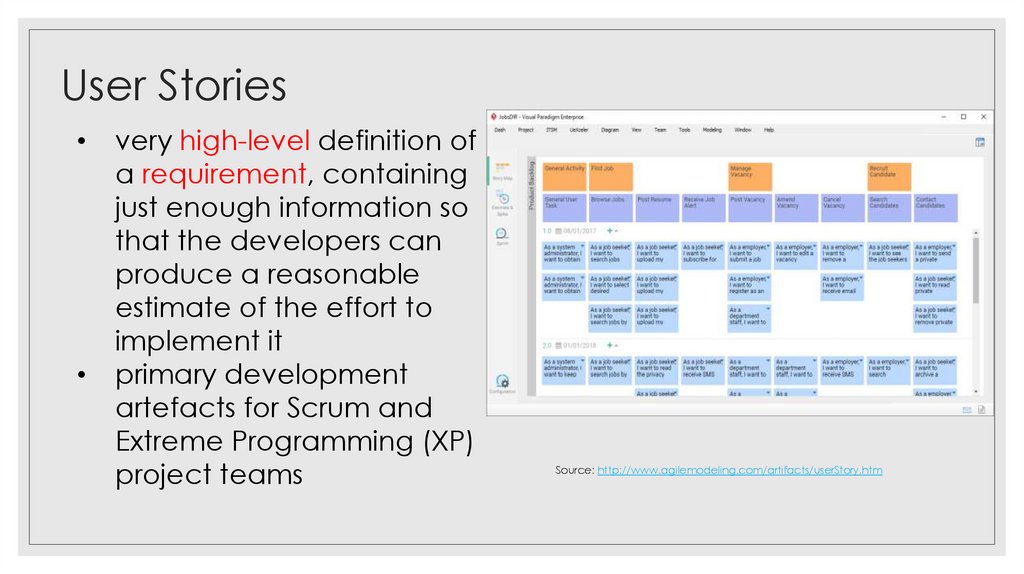 Usage Scenario – Exercise