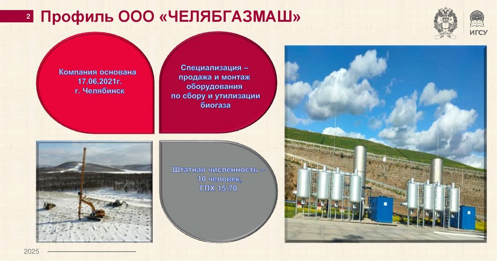 Профиль ООО «ЧЕЛЯБГАЗМАШ»