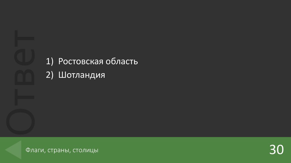 Флаги, страны, столицы