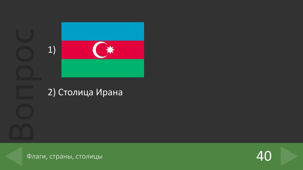 Флаги, страны, столицы