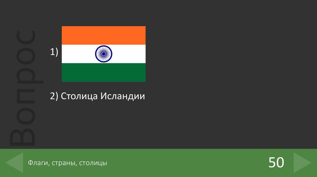 Флаги, страны, столицы