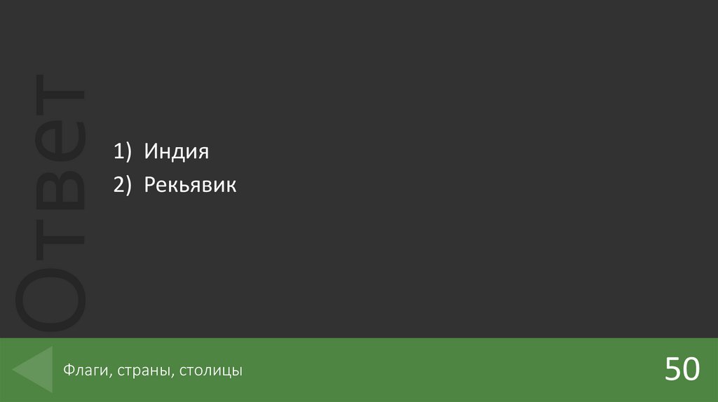 Флаги, страны, столицы