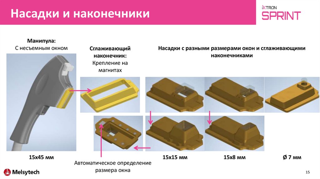 Насадки и наконечники
