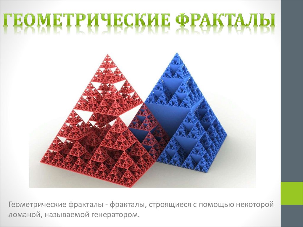 Геометрические фракталы