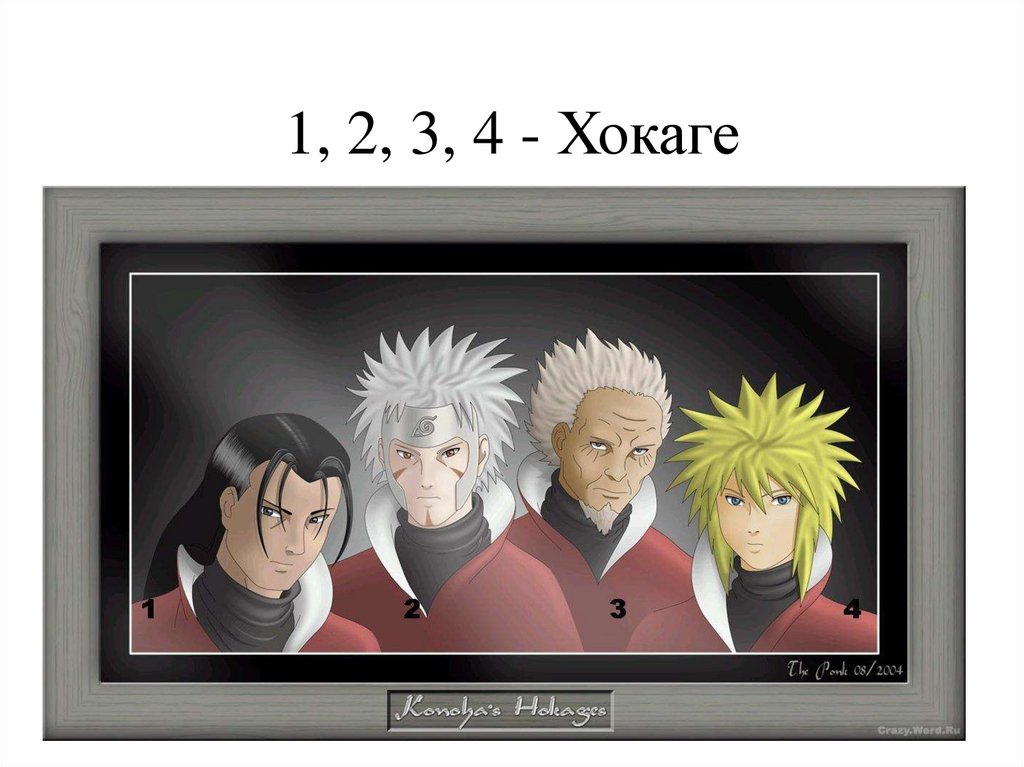 1, 2, 3, 4 - Хокаге