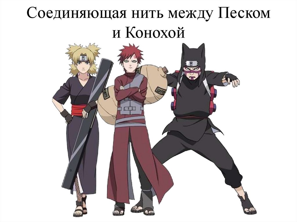 Соединяющая нить между Песком и Конохой