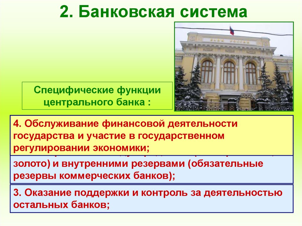 2. Банковская система