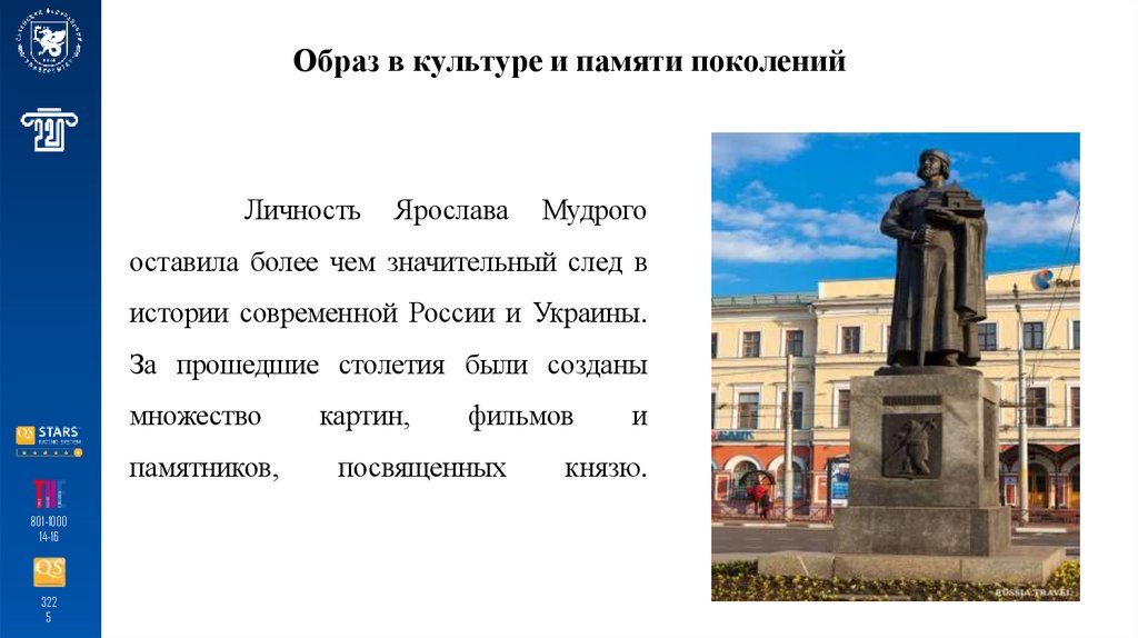 Образ в культуре и памяти поколений