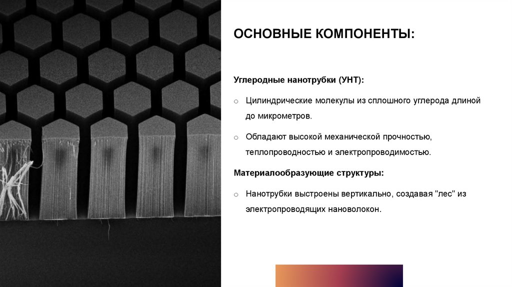 Основные компоненты: