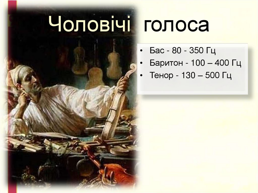 Чоловiчi голоса