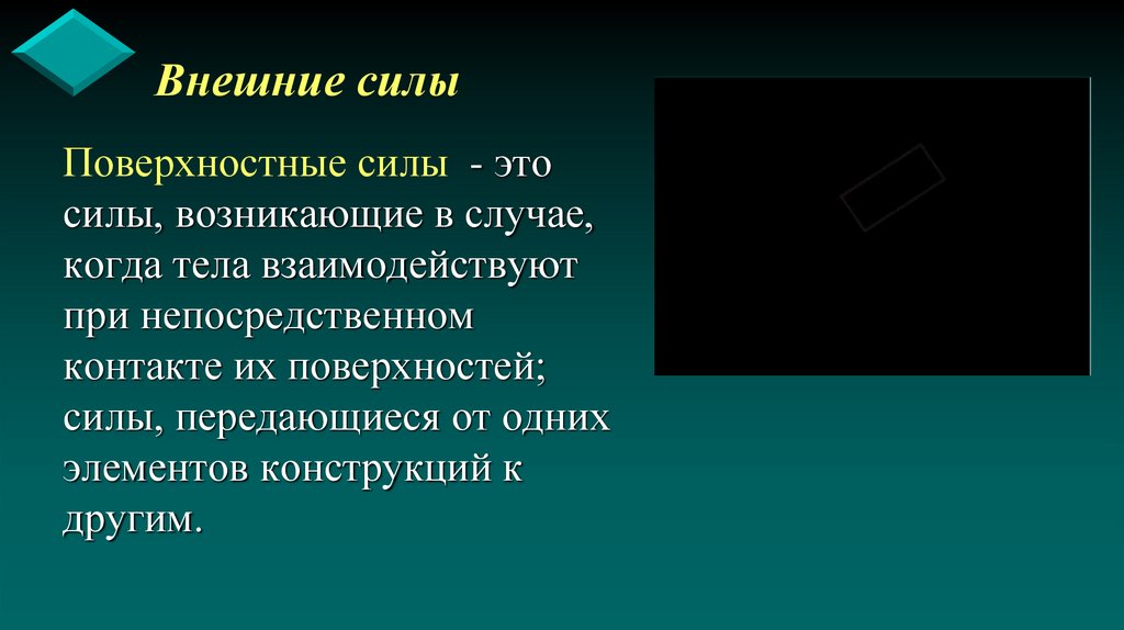 Внешние силы