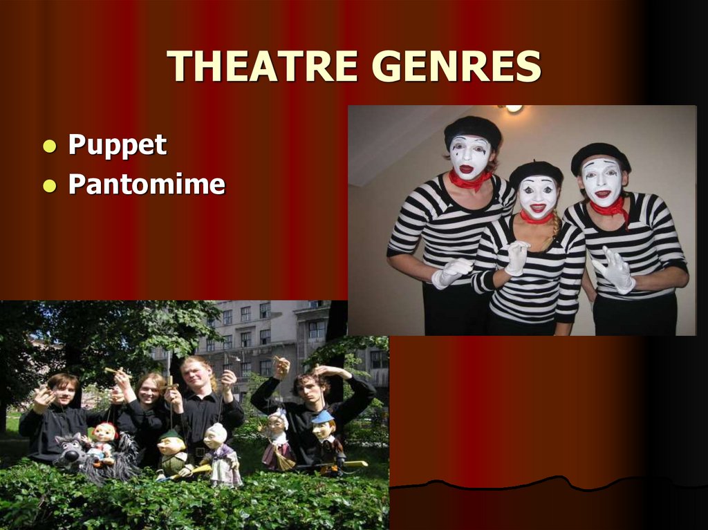 THEATRE GENRES