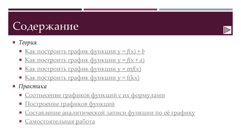 Содержание