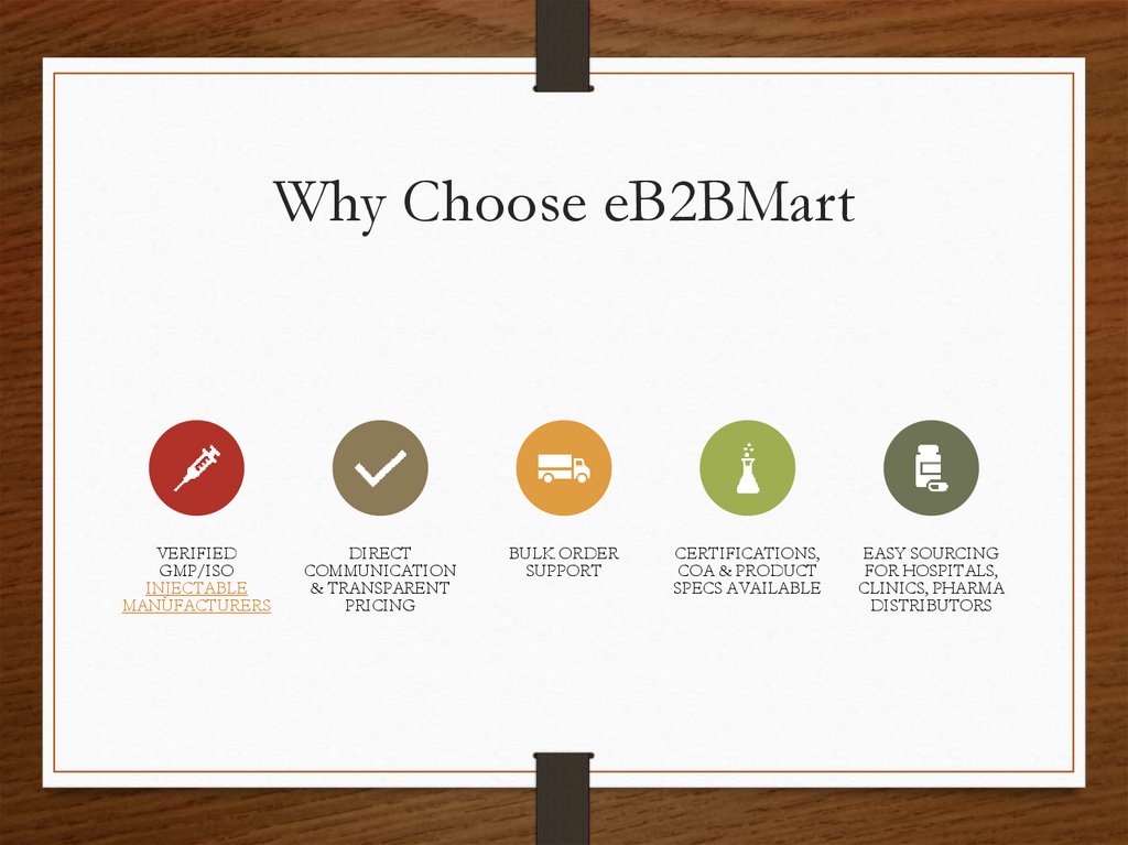 Why Choose eB2BMart