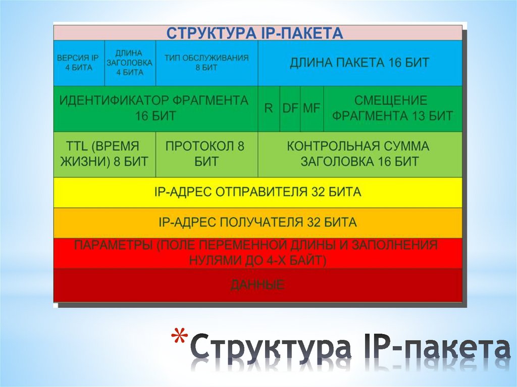 Структура IP-пакета